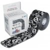 BB Tape Design Kineziologické tejpy Lebky čierna 500 x 5 cm