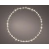 Vianočné osvetlenie vonkajší kruh kovový biely 40 Micro LED Ø 38 cm, teplé biele svetlo Vianočné osvetlenie vonkajší kruh kovový biely 40 Micro LED Ø 38 cm, teplé biele svetlo