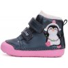 Detské dievčenské zimné topánky D.D.step royal blue W066-42268 24 Detské dievčenské zimné topánky D.D.step royal blue W066-42268 24