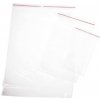Uzatvárateľný ZIP sáčok, šírka 220 mm, dĺžka 280 mm, transparentný, 100 ks Uzatvárateľný ZIP sáčok, šírka 220 mm, dĺžka 280 mm, transparentný, 100 ks