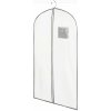 Compactor biely závesný obal na oblečenie suit bag white