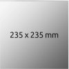 Tisková podložka 235x235 mm - zrcadlo Bezpečnostná hrana Tisková podložka 235x235 mm - zrcadlo Bezpečnostná hrana