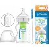 Dr Brown's options Wide neck anti colic plastová biela so silikón cumľom level 1 1 ks 150 ml Dr Brown's options Wide neck anti colic plastová biela so silikón cumľom level 1 1 ks 150 ml