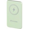 Verbatim magnetická bezdrátová powerbanka Charge 'n' Go, 5000mAh, zelená Verbatim magnetická bezdrátová powerbanka Charge 'n' Go, 5000mAh, zelená