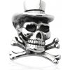Prívesok lebka z chirurgickej ocele S489070 Prívesok lebka z chirurgickej ocele S489070