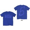 Billie Eilish - Billie 5 (Blue) (Back Print) (tričko) X-Large Billie Eilish - Billie 5 (Blue) (Back Print) (tričko) X-Large