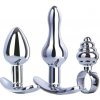 NMC Hardware Gear 3in1 Metal Butt Plug Set I