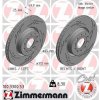 Brzdový kotúč ZIMMERMANN 100.3300.53 Brzdový kotúč ZIMMERMANN 100.3300.53