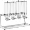 Royal Catering Dávkovač na cereálie - 4 x 3,5 l - 3 nádoby RCCS-3.5LSS4 Royal Catering Dávkovač na cereálie - 4 x 3,5 l - 3 nádoby RCCS-3.5LSS4