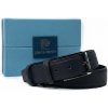 Pierre Cardin pánsky kožený opasok 2509 BLU