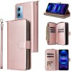 Multifunkčné peňaženkové puzdro ZIPPER na váš Xiaomi Redmi Note 12 5G - Ružovozlatá Multifunkčné peňaženkové puzdro ZIPPER na váš Xiaomi Redmi Note 12 5G - Ružovozlatá