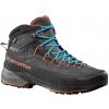 Členková obuv La Sportiva TX4 Evo Mid Gtx Carbon/Cherry Tomato 41EU Členková obuv La Sportiva TX4 Evo Mid Gtx Carbon/Cherry Tomato 41EU