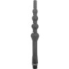All Black Beaded Silicone Anal Douche 27cm All Black Beaded Silicone Anal Douche 27cm
