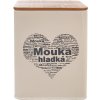 Orion Dóza Hladká mouka SRDCE 11,5 x 11,5 x 14 cm 153696 Orion Dóza Hladká mouka SRDCE 11,5 x 11,5 x 14 cm 153696