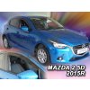 Deflektory na okná pre Mazda 2, 2ks Deflektory na okná pre Mazda 2, 2ks