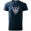 Viking logo - Klasické pánske tričko vyššej gramáže - 3XL ( Tmavomodrá (takmer čierna) ) Viking logo - Klasické pánske tričko vyššej gramáže - 3XL ( Tmavomodrá (takmer čierna) )