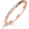 Prsten Danfil DLR4861 ružové zlato bez kameňa a povrch lesk
