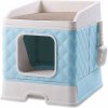 GLOBANI krytá toaleta pre mačky 50,5 cm x 41 cm x 49 cm GLOBANI krytá toaleta pre mačky 50,5 cm x 41 cm x 49 cm