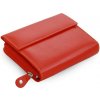 Červená dámska kožená peňaženka Sawyer Červená dámska kožená peňaženka Sawyer