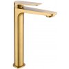 Imex NAPOLES stojanková vysoká umývadlová batéria kartáčované zlato BDN047-3OC Imex NAPOLES stojanková vysoká umývadlová batéria kartáčované zlato BDN047-3OC