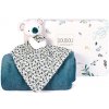 Deka pre najmenších Yoca le Koala Doudou et Compagnie s plyšovou koalou na maznanie modrá Deka pre najmenších Yoca le Koala Doudou et Compagnie s plyšovou koalou na maznanie modrá