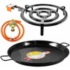Perfect Home Pael-Set-71 Paella panvica 65 cm s horákom a hadicou, 3ks Perfect Home Pael-Set-71 Paella panvica 65 cm s horákom a hadicou, 3ks