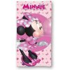 FARO Osuška Micro Minnie mašličky Polyester, 70/140 cm FARO Osuška Micro Minnie mašličky Polyester, 70/140 cm