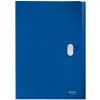 LEITZ Aktovka plastová s priehradkami Leitz Recycle modrá LEITZ Aktovka plastová s priehradkami Leitz Recycle modrá