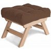 Marior HOME ALLEGRO Pouffe 55x47x43 cm brown neošetřené (bez oleja, bez laku) Marior HOME ALLEGRO Pouffe 55x47x43 cm brown neošetřené (bez oleja, bez laku)