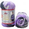 Himalaya příze Everyday Viking 70519 fialová šedá a bílá Himalaya příze Everyday Viking 70519 fialová šedá a bílá