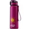 Klarstein Schmatzfatz, fľaša na pitie, športová fľaša, 500 ml, 24 cm, tritan (SMF5-PurplS-bb-500ml)