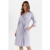 Bavlnený dámsky župan Inspiration svetlo fialový L Bavlnený dámsky župan Inspiration svetlo fialový L