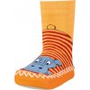 Playshoes Protišmykové ponožky papučky Hroch oranžové Veľkosť: 27/30 Playshoes Protišmykové ponožky papučky Hroch oranžové Veľkosť: 27/30