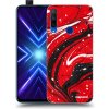 Picasee silikónový čierny obal pre Honor 9X - Red black Picasee silikónový čierny obal pre Honor 9X - Red black