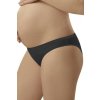 Dámske tehotenské nohavičky Italian Fashion Mama mini black Dámske tehotenské nohavičky Italian Fashion Mama mini black