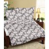 Bellatex Povlečení krepové, Bílá růže, 140x220,70x90 cm Bellatex Povlečení krepové, Bílá růže, 140x220,70x90 cm