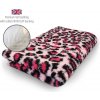 DRYBED Premium Vet Bed Leopard fuchsia 100 x 75 cm DRYBED Premium Vet Bed Leopard fuchsia 100 x 75 cm