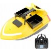 Návnadová loďka LOKEEVAN V020, objem 2 kg, 3 kontajnery, 500 m, diaľkové ovládanie, GPS, žltá Návnadová loďka LOKEEVAN V020, objem 2 kg, 3 kontajnery, 500 m, diaľkové ovládanie, GPS, žltá