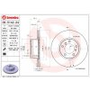 BREMBO Brzdový kotúč 09.5142.24 BREMBO Brzdový kotúč 09.5142.24