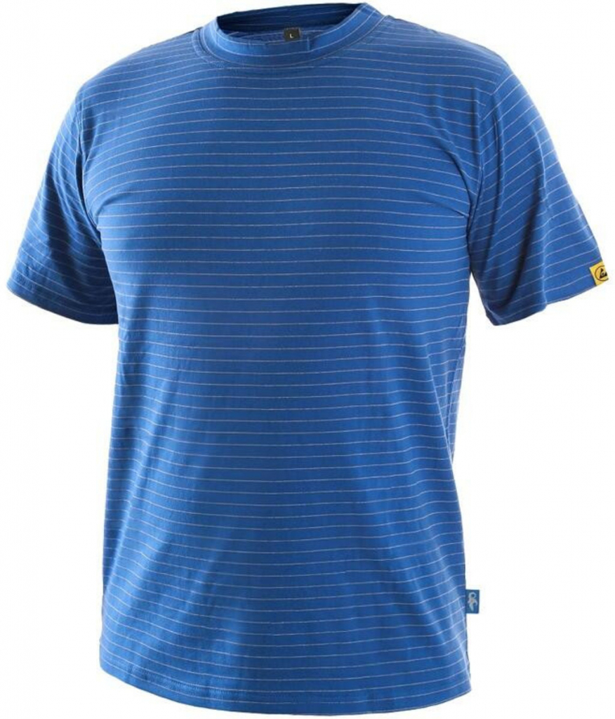 Canis CXS Nome ESD Antistatické tričko pánske modré