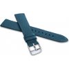 Lavvu Modrý prešitý remienok z luxusnej kože top grain