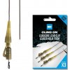 Nash Montáž Cling Leadcore Lead Clip Leader 75 cm 45 lb 3 ks
