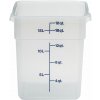 Cambro Transparentná polypropylénová nádoba na potraviny CamSquare, Cambro, 17,2 l, 17,2 L, Priehľadná, 256x310x(H)320mm Cambro Transparentná polypropylénová nádoba na potraviny CamSquare, Cambro, 17,2 l, 17,2 L, Priehľadná, 256x310x(H)320mm