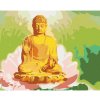 Diamondi Diamantové maľovanie - BUDDHA V LOTOSE A ZELENÉ POZADIE Rámovanie: bez rámu a bez vypnutia plátna, Rozmer: 40x50 cm Diamondi Diamantové maľovanie - BUDDHA V LOTOSE A ZELENÉ POZADIE Rámovanie: bez rámu a bez vypnutia plátna, Rozmer: 40x50 cm