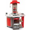 Smoby Kuchynka skladacia Tefal Opencook červená s kávovarom a chladničkou a 22 doplnkov
