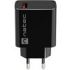 Universální nabíječka Natec RIBERA 18W 1X USB-A, černá NUC-2058 Universální nabíječka Natec RIBERA 18W 1X USB-A, černá NUC-2058