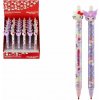 Ceruzka/pero gumovacie Hello Kitty 15cm plast 2 druhy Ceruzka/pero gumovacie Hello Kitty 15cm plast 2 druhy