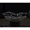Beling 3D lampa,Embraer Phenom 100, 16 farebná ULA38 Beling 3D lampa,Embraer Phenom 100, 16 farebná ULA38