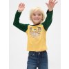 GAP Baby tričko s logom Žltá 2YRS GAP Baby tričko s logom Žltá 2YRS