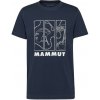 Pánske tričko Mammut Mammut Core T-Shirt Men Gear Veľkosť: L / Farba: modrá Pánske tričko Mammut Mammut Core T-Shirt Men Gear Veľkosť: L / Farba: modrá